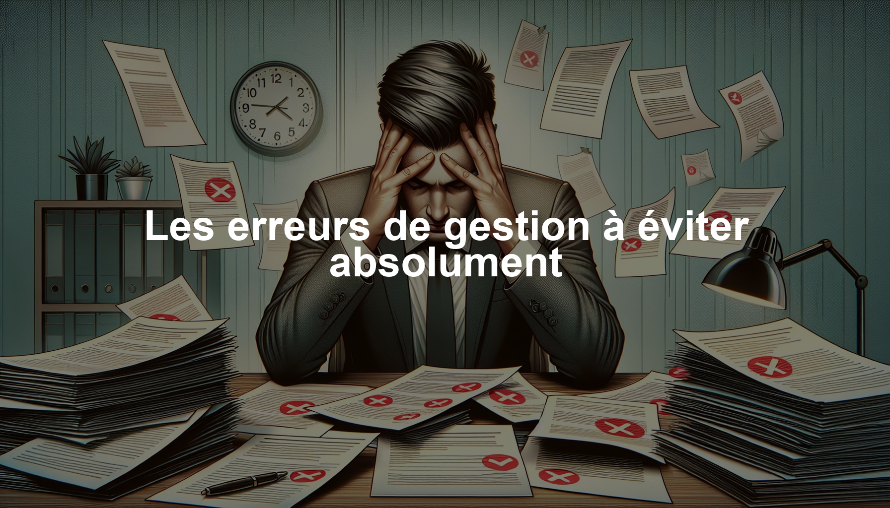 Les erreurs de gestion à éviter absolument