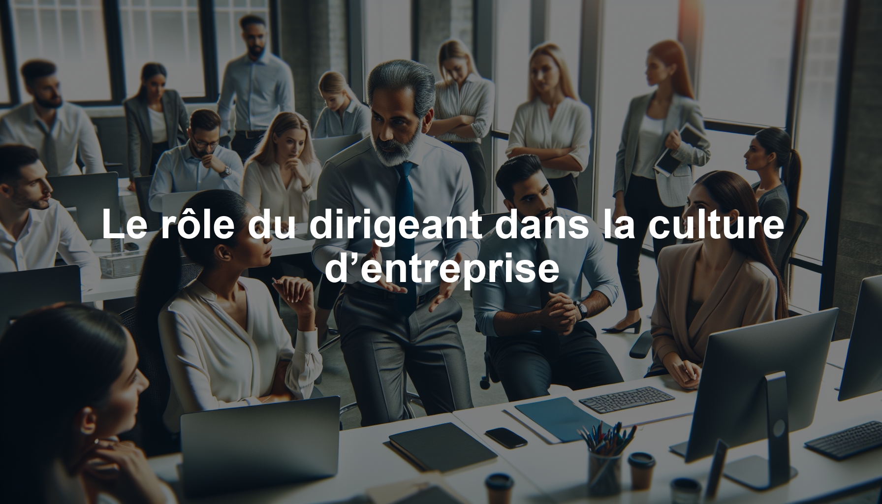 Le rôle du dirigeant dans la culture d’entreprise