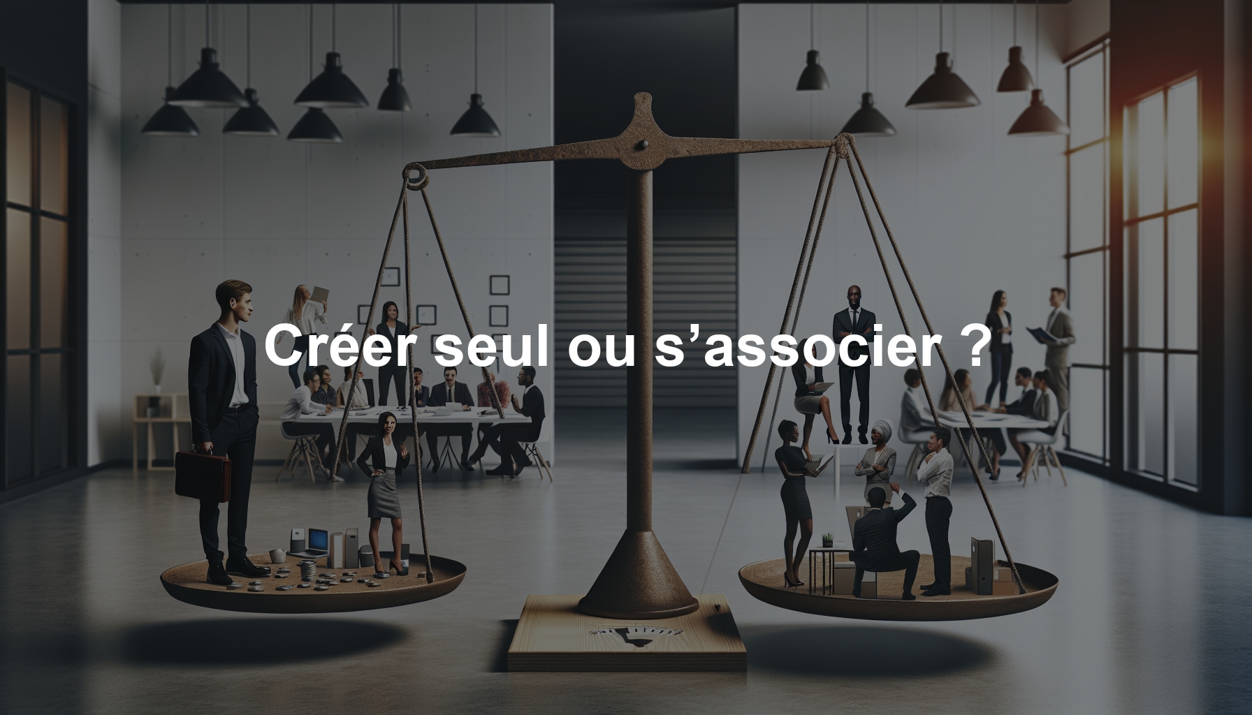 Créer seul ou s’associer ?