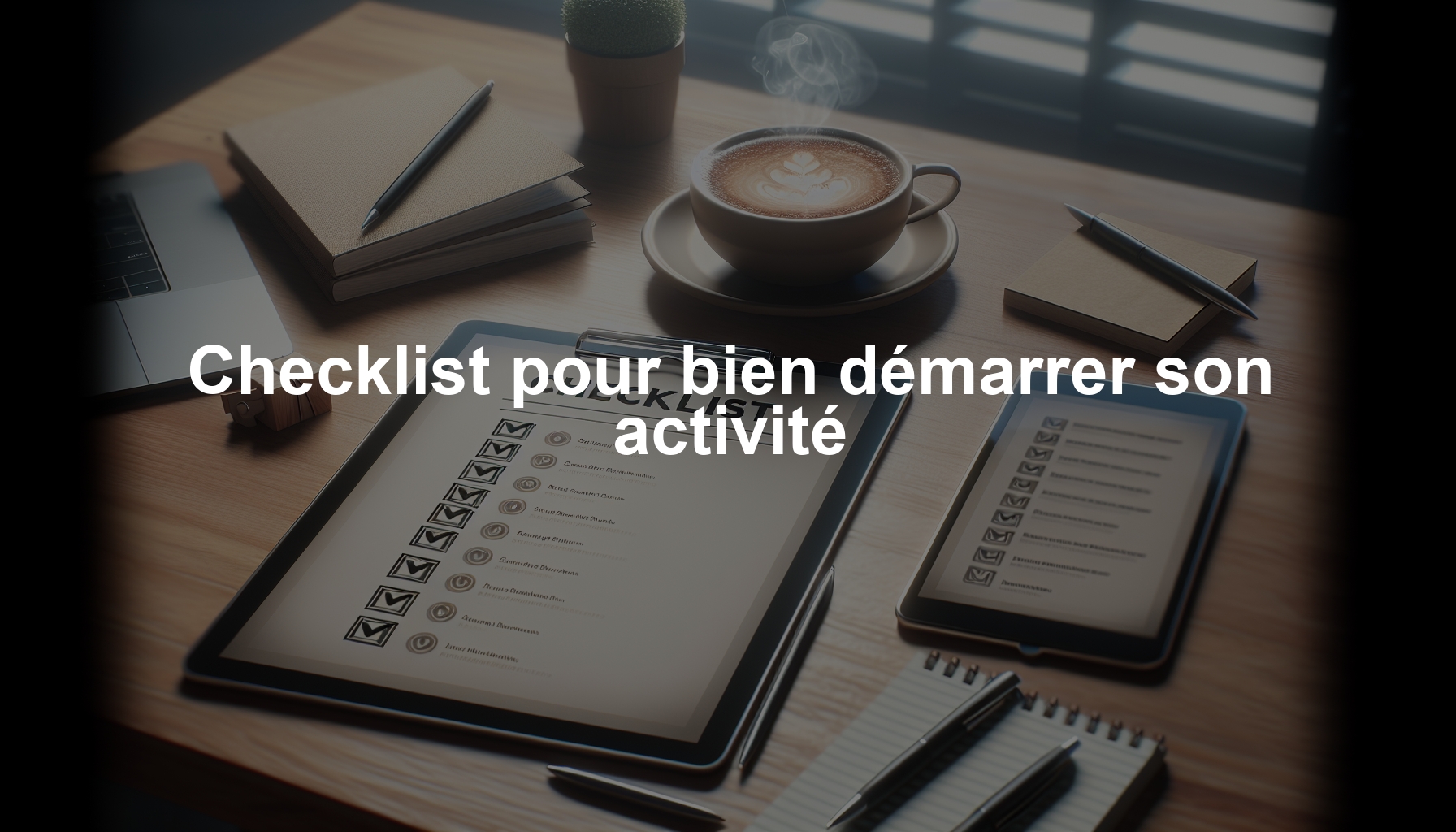 Checklist pour bien démarrer son activité