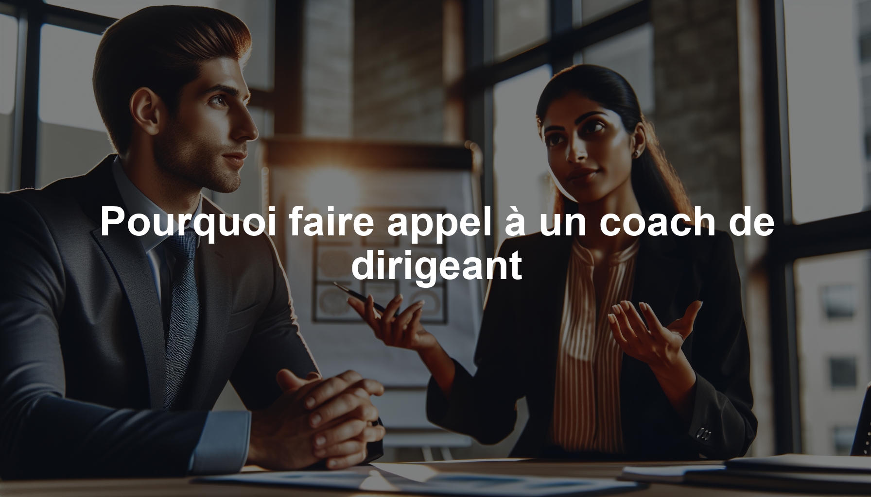 Pourquoi faire appel à un coach de dirigeant