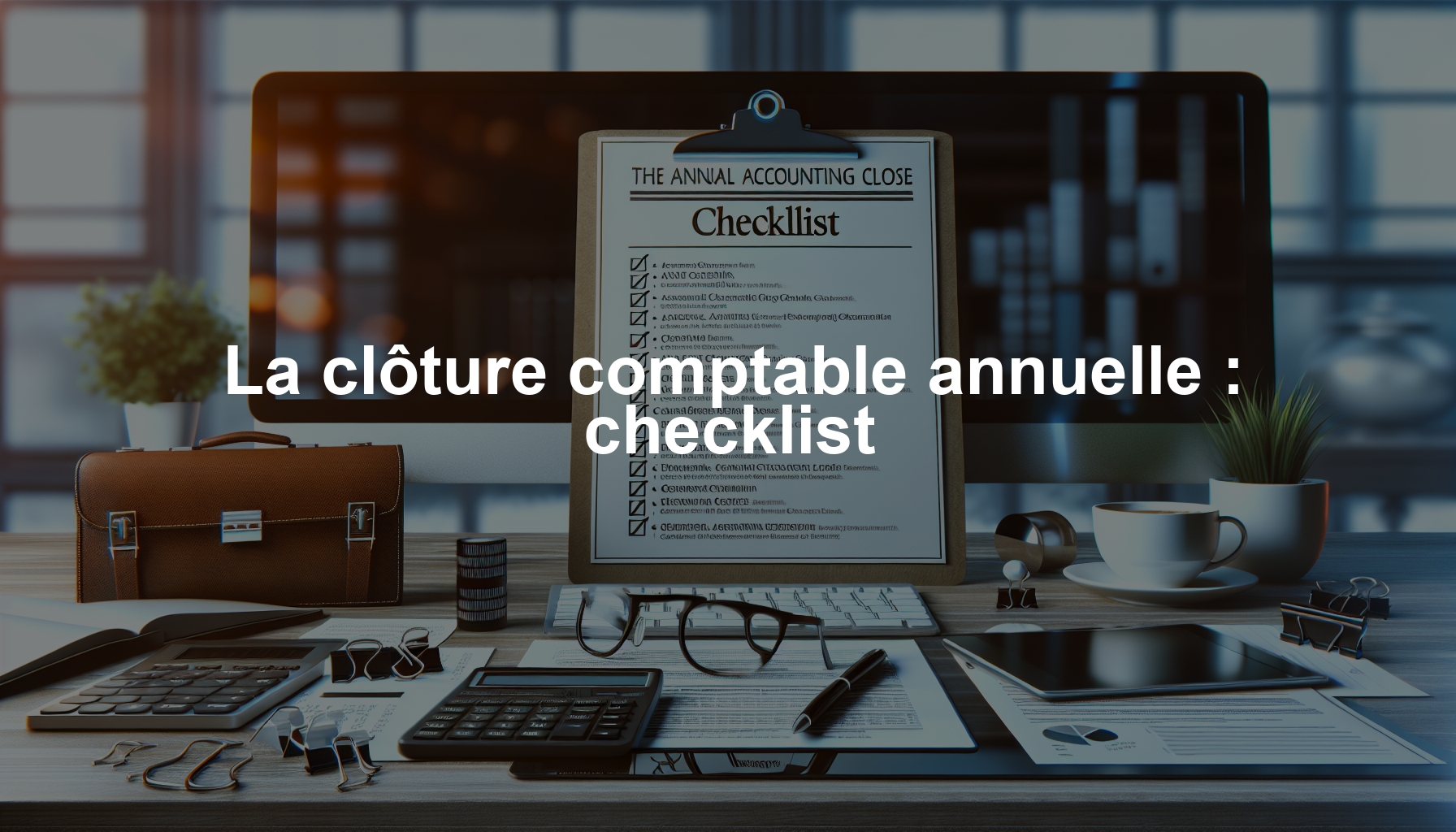 La clôture comptable annuelle : checklist