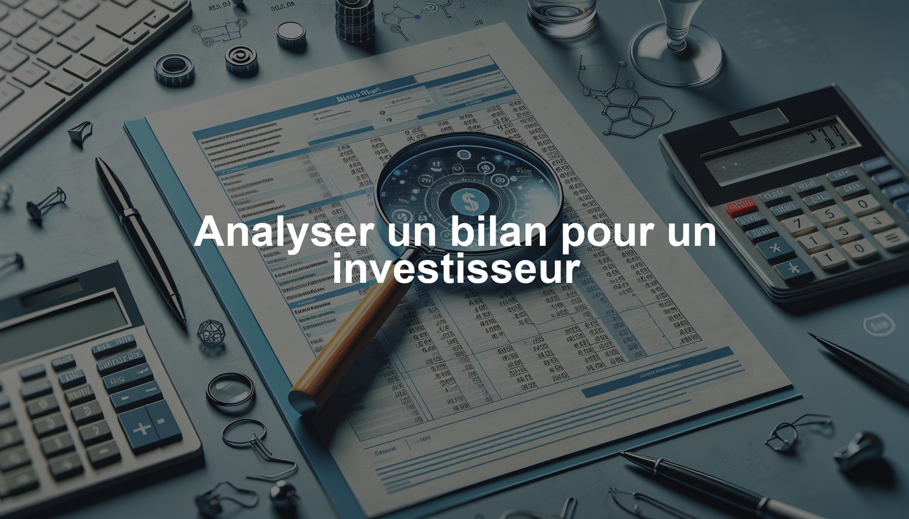 Analyser un bilan pour un investisseur