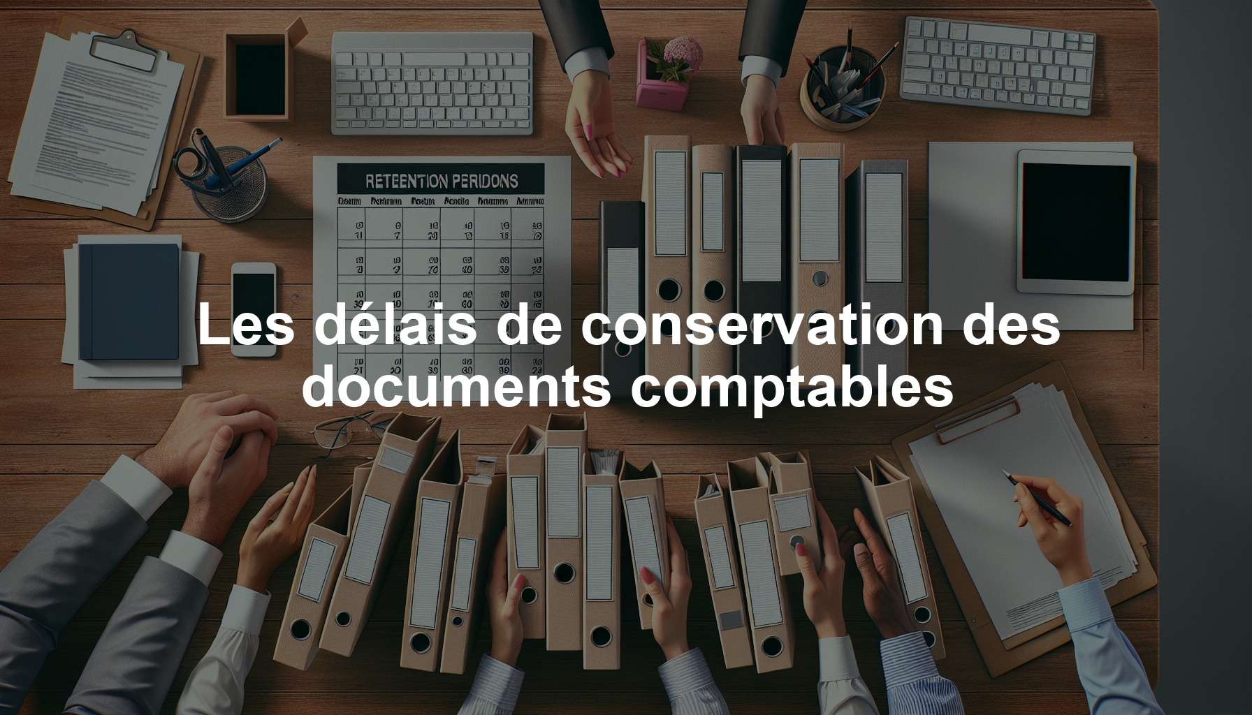 Les délais de conservation des documents comptables