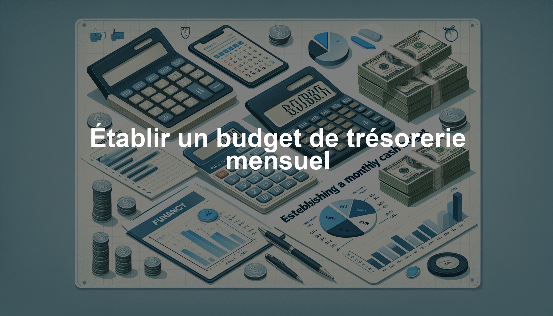 Établir un budget de trésorerie mensuel