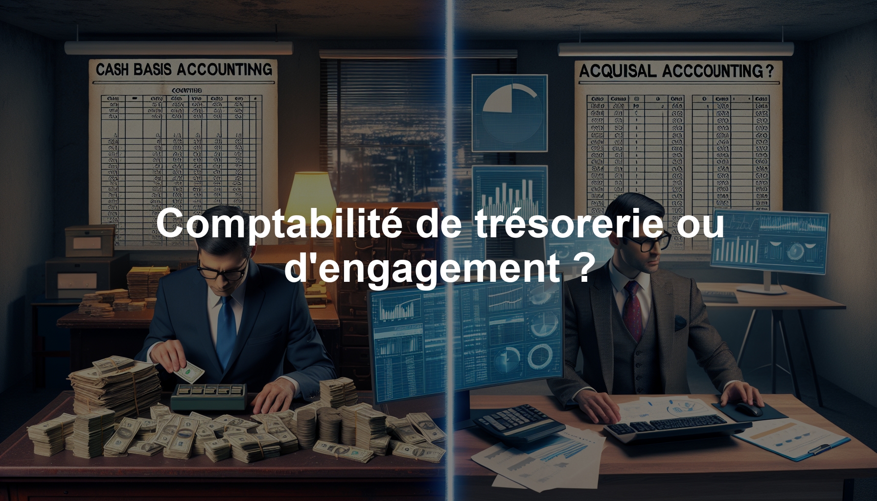 Comptabilité de trésorerie ou d'engagement ?