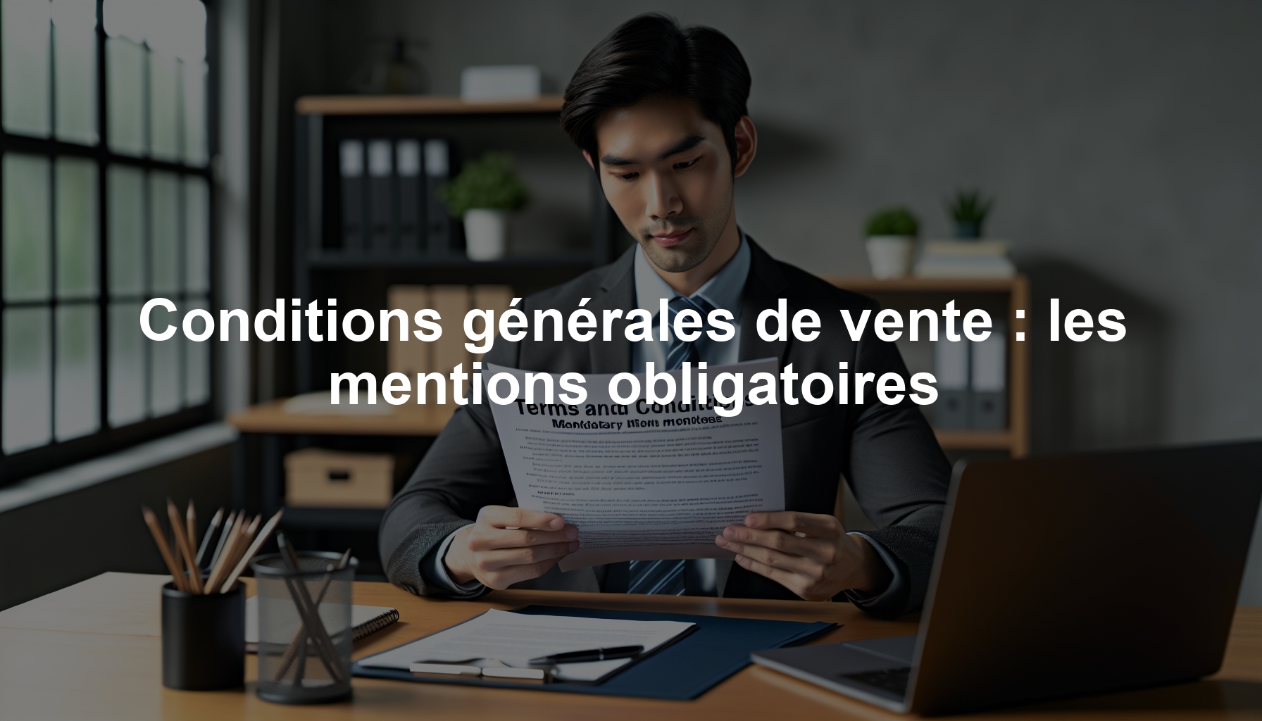 Conditions générales de vente : les mentions obligatoires