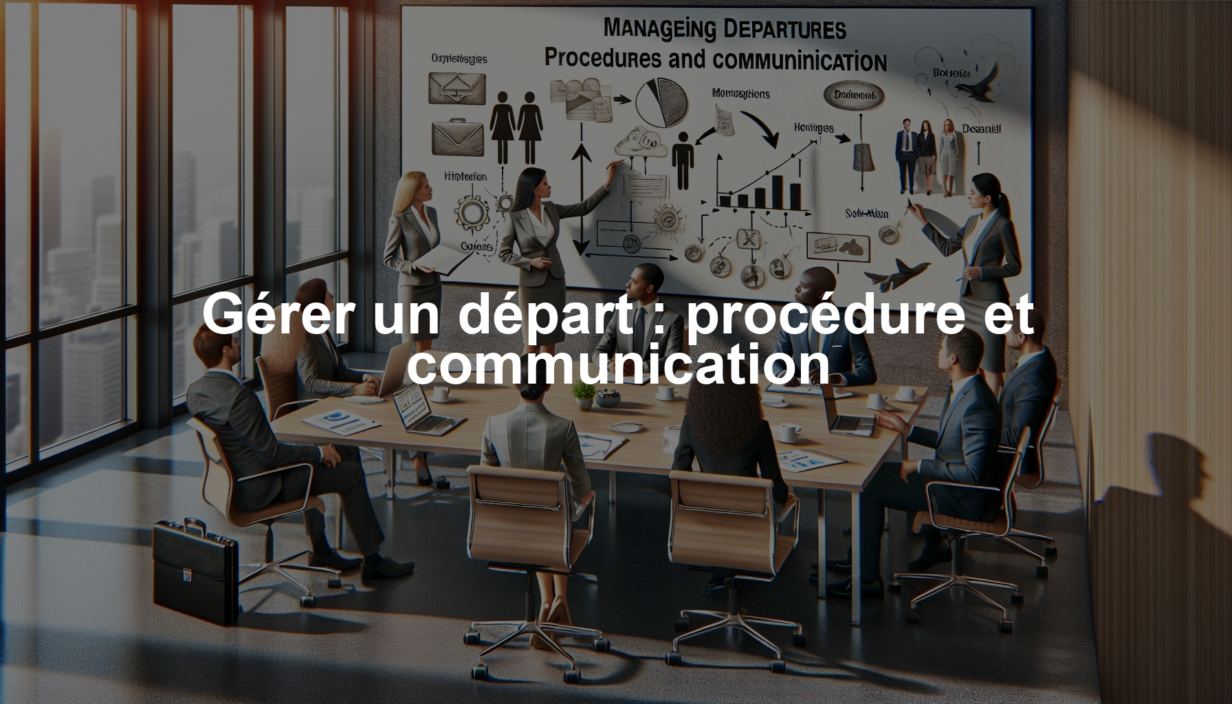 Gérer un départ : procédure et communication