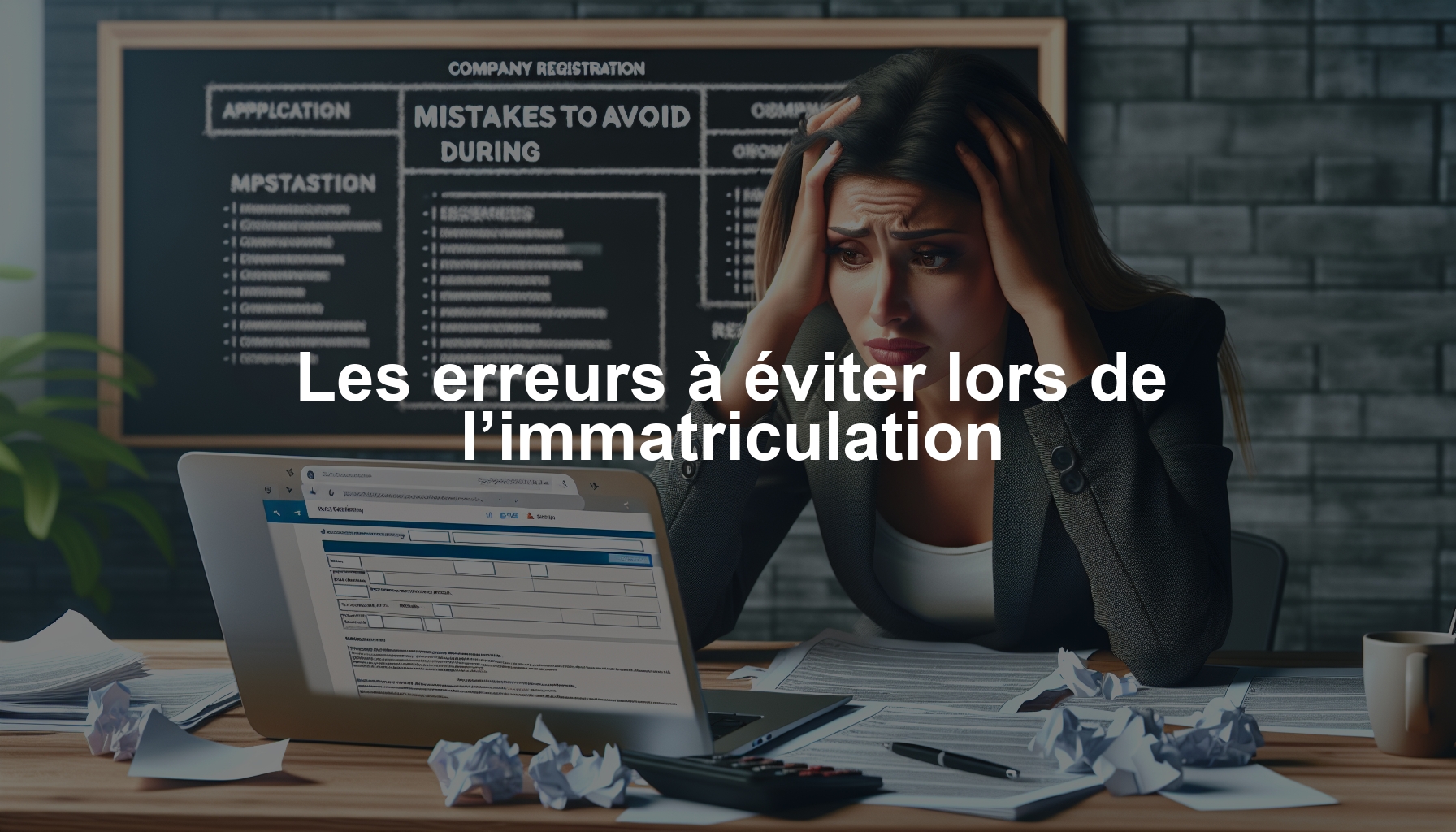 Les erreurs à éviter lors de l’immatriculation