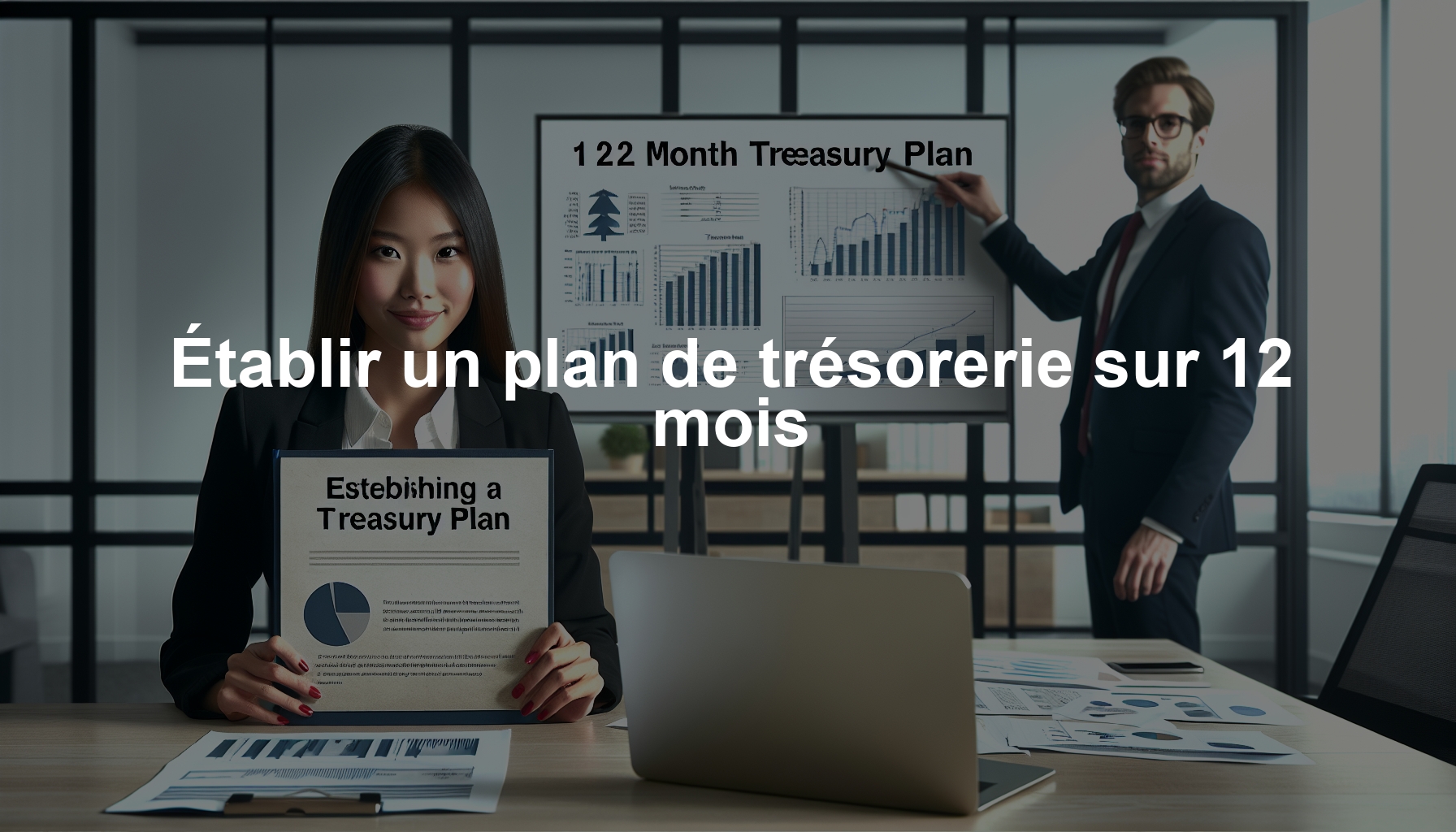 Établir un plan de trésorerie sur 12 mois