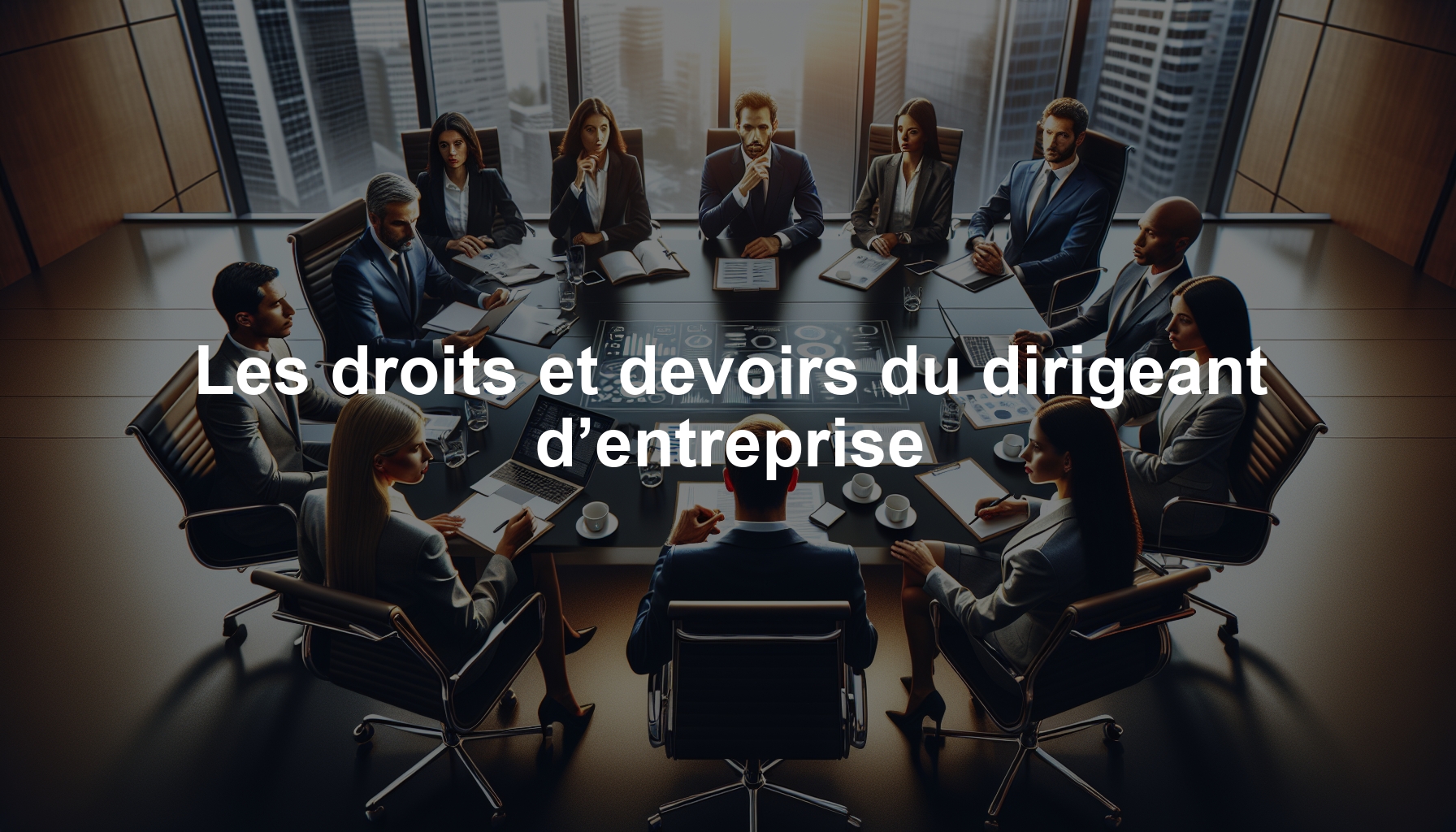 Les droits et devoirs du dirigeant d’entreprise