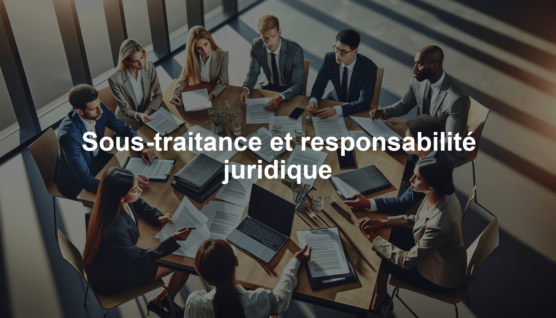 Sous-traitance et responsabilité juridique