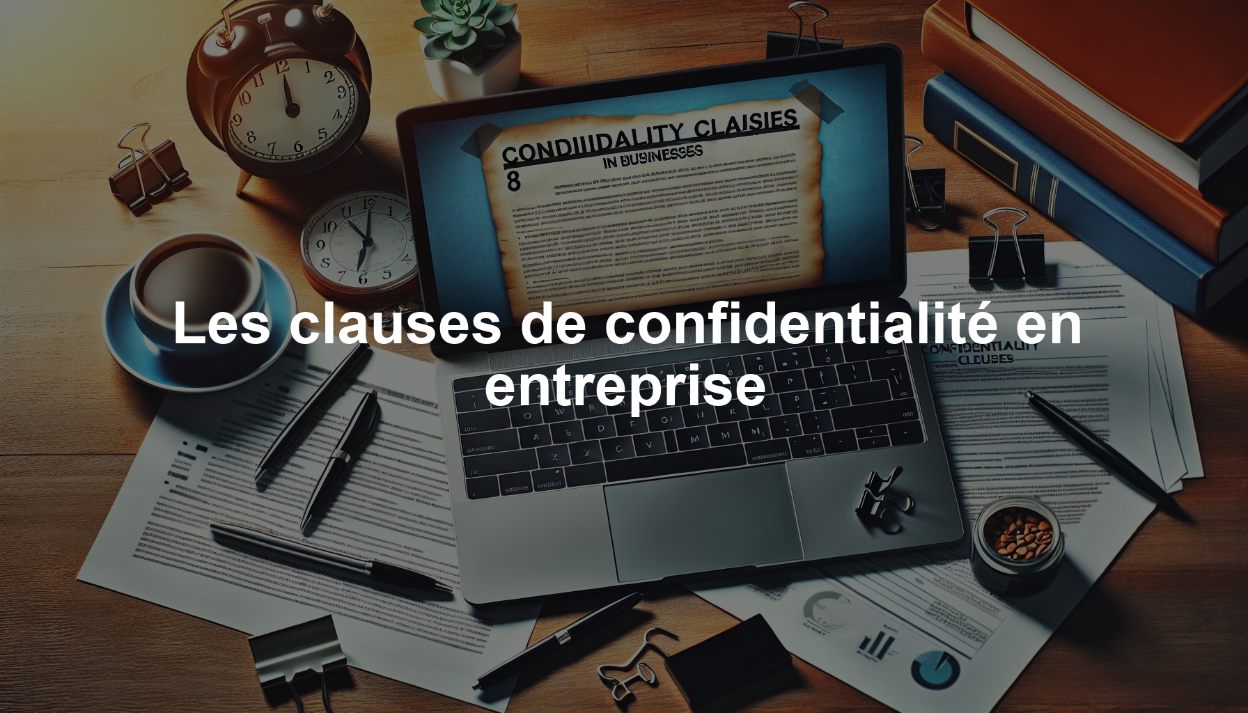 Les clauses de confidentialité en entreprise