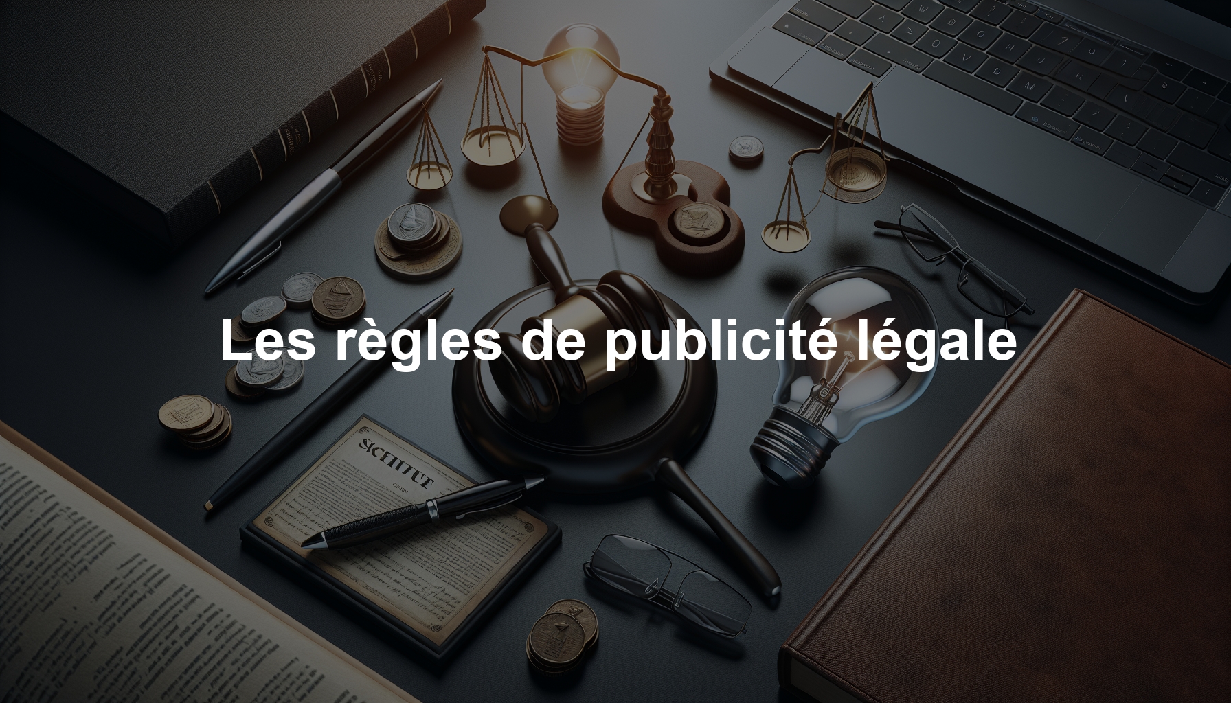 Les règles de publicité légale