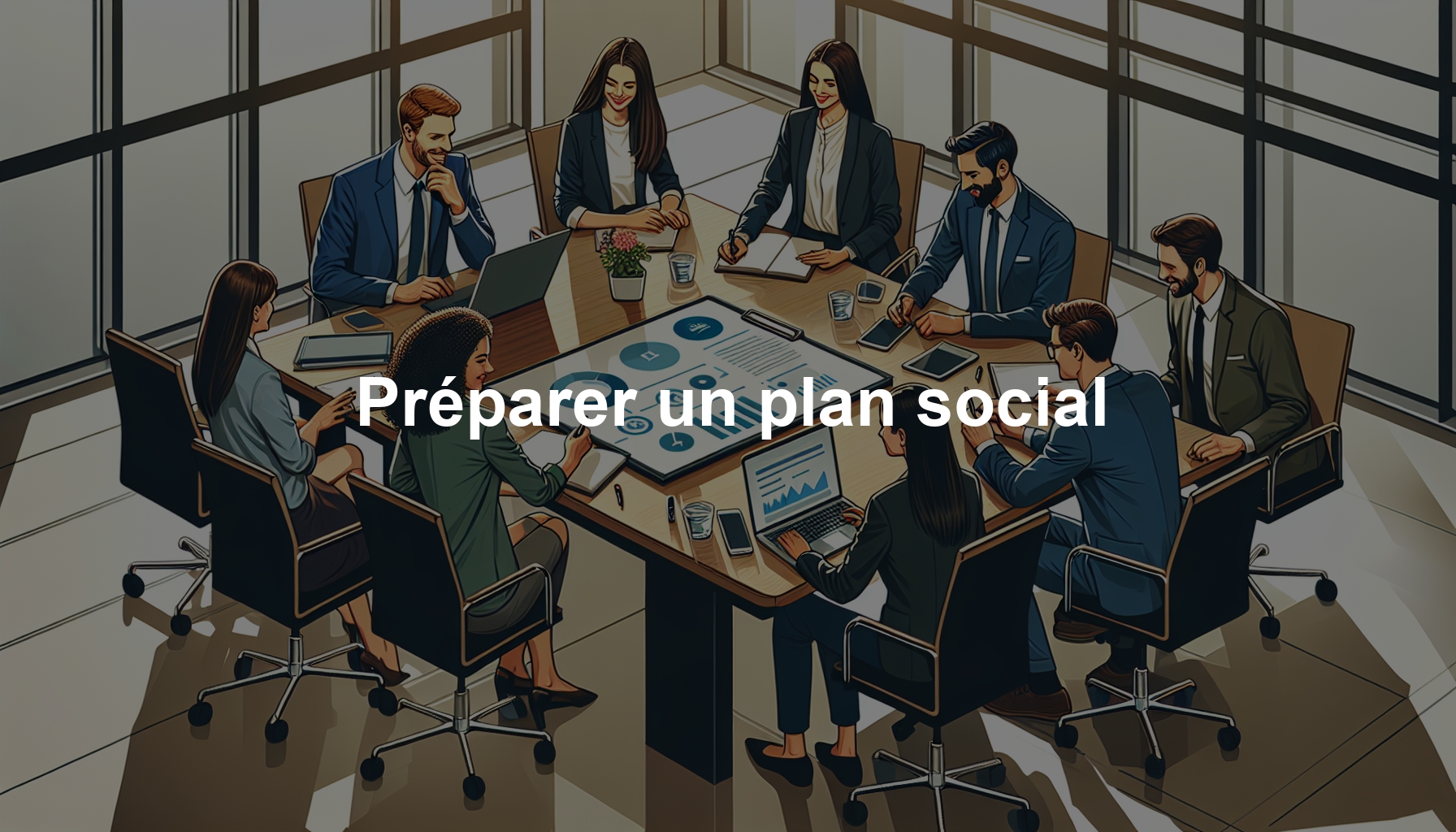 Préparer un plan social