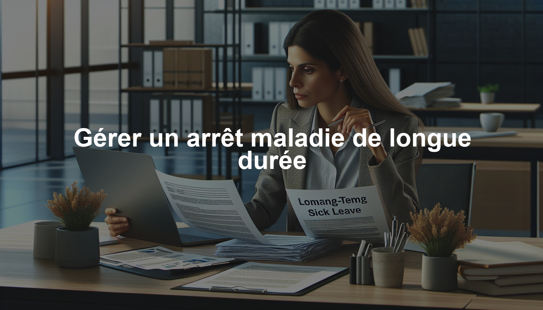 Gérer un arrêt maladie de longue durée