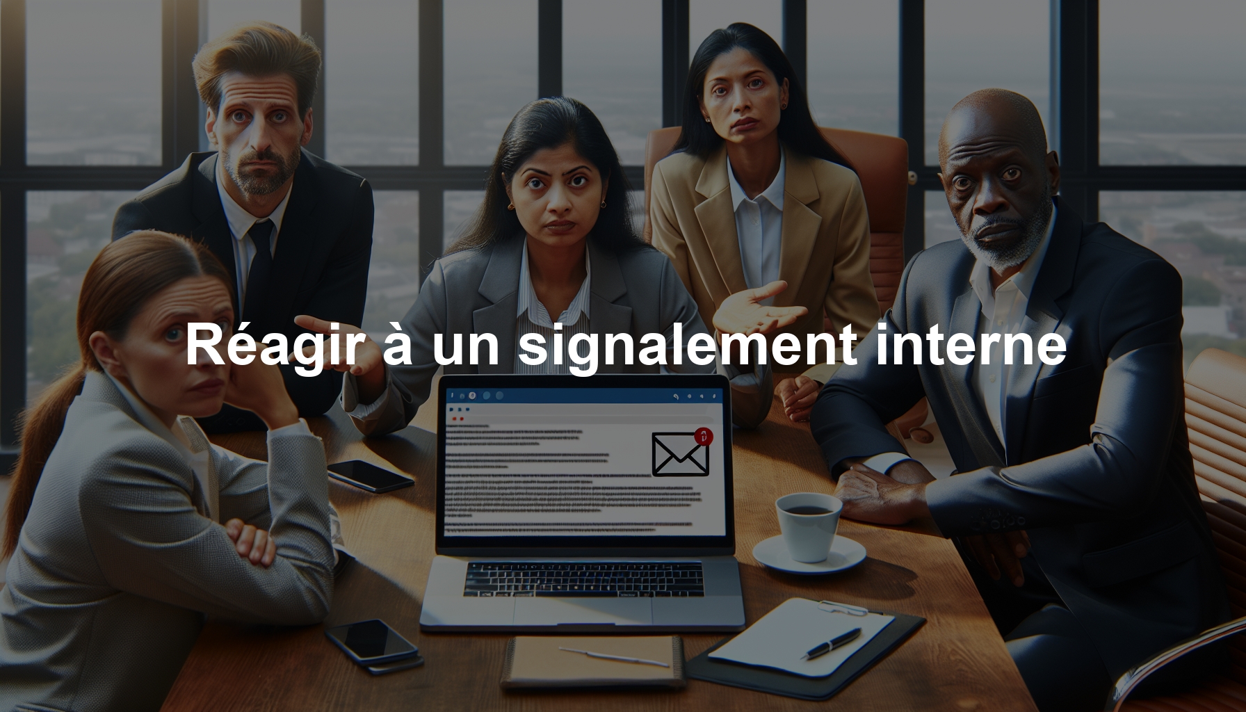 Réagir à un signalement interne
