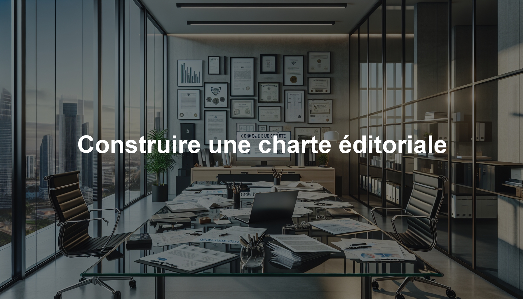 Construire une charte éditoriale