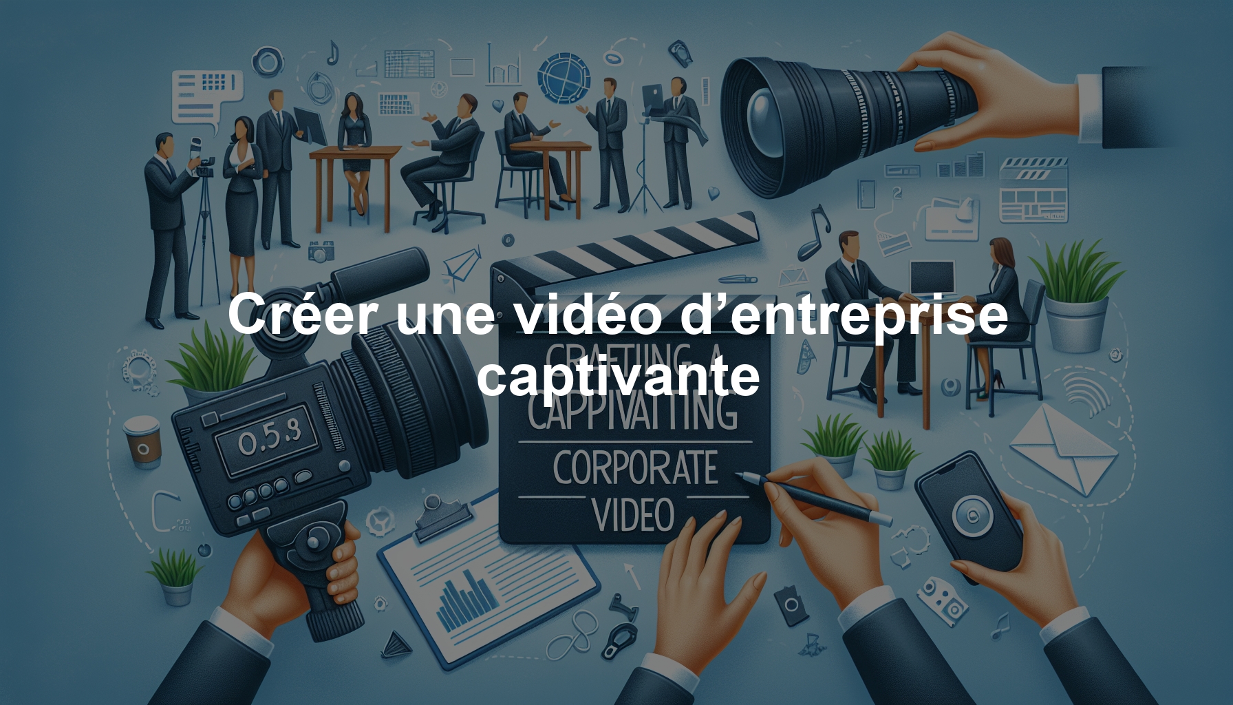 Créer une vidéo d’entreprise captivante