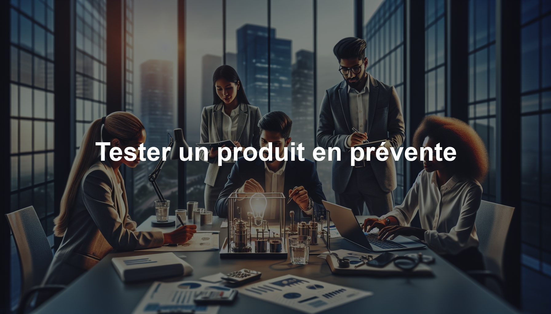 Tester un produit en prévente