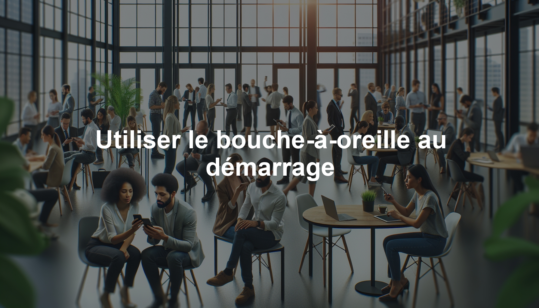 Utiliser le bouche-à-oreille au démarrage